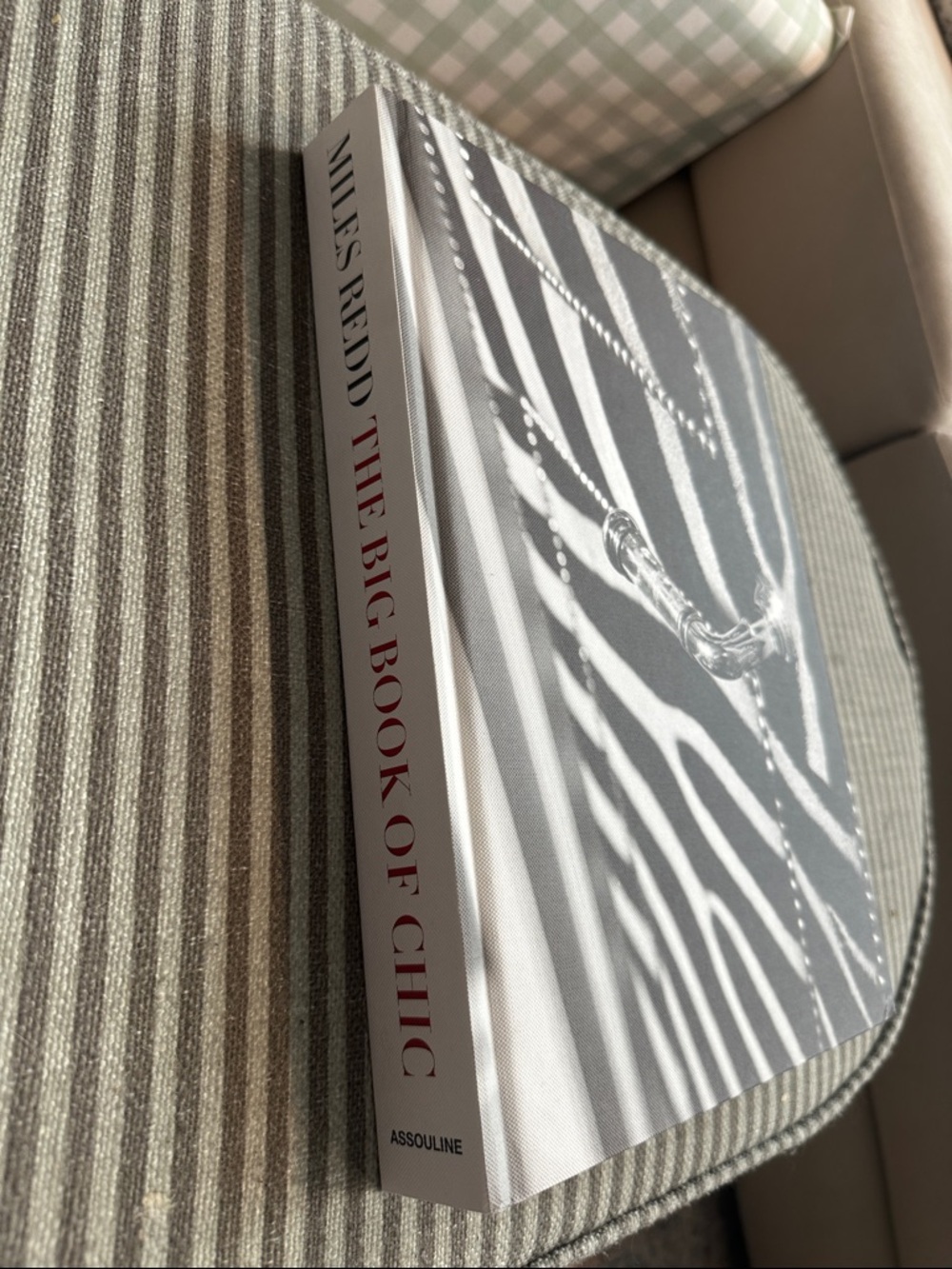 Assouline White & Red 'The Big Book of Chic' by Miles Redd